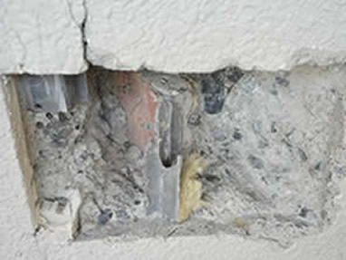 構造スリット問題に関連する建築写真